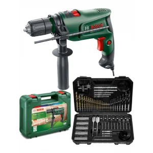 Bosch Easyimpact 600 Darbeli Matkap + 103 Parça Matkap Ucu Vidalama Ucu Lokma Ucu Seti