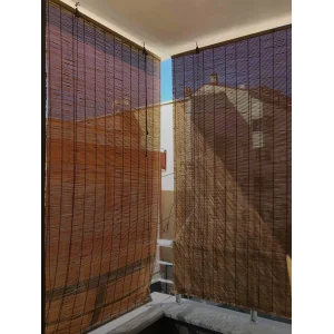 Evesen Bambu Stor Perde Kahverengi Doğal