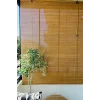 Evesen Ahşap Bambu Stor Perde Kiremit Rengi