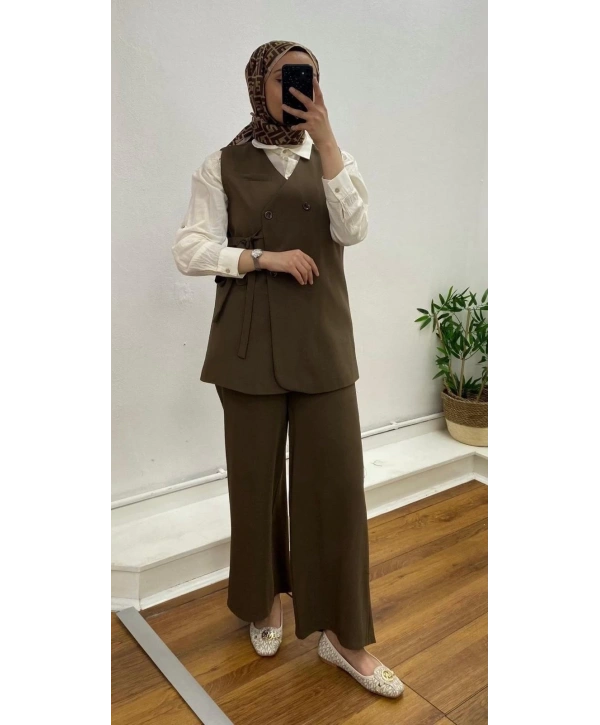 COFFEE İKİLİ PANTOLONLU TAKIM