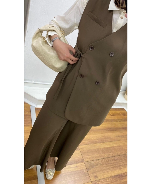 COFFEE İKİLİ PANTOLONLU TAKIM