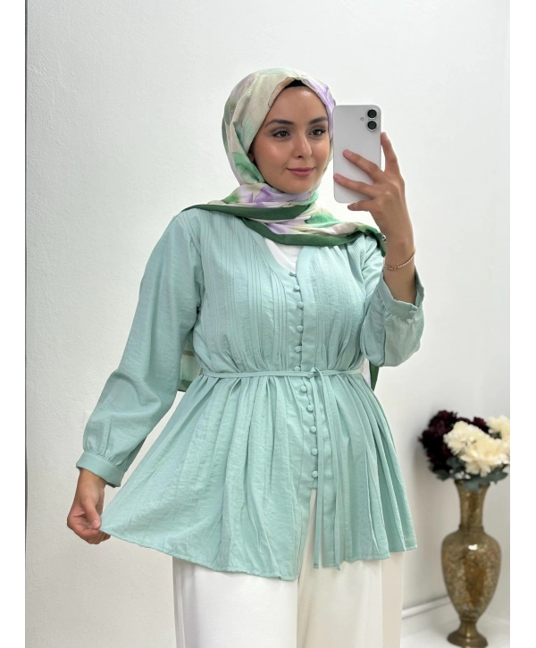 FRESH GÖMLEK SU YEŞİLİ