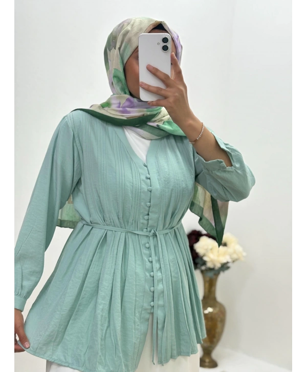 FRESH GÖMLEK SU YEŞİLİ