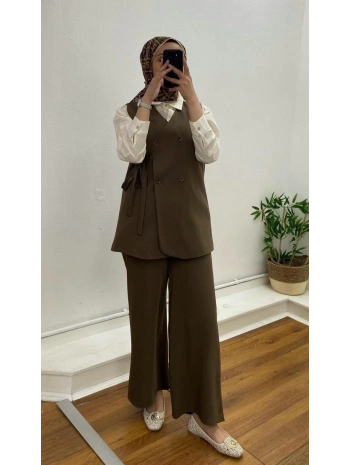 COFFEE İKİLİ PANTOLONLU TAKIM