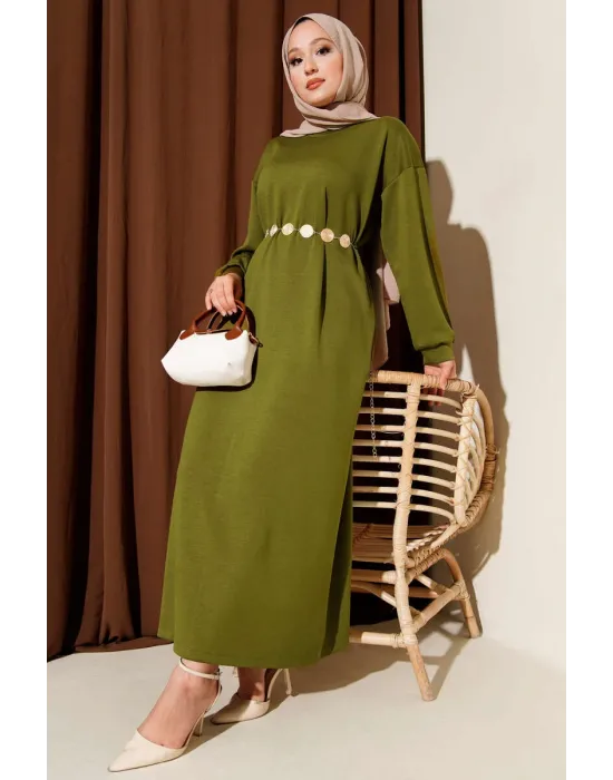 Loyşa Salaş Elbise Çağla Yeşili