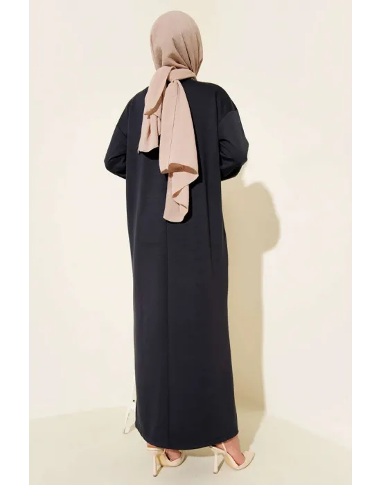 Loyşa Salaş Elbise Füme