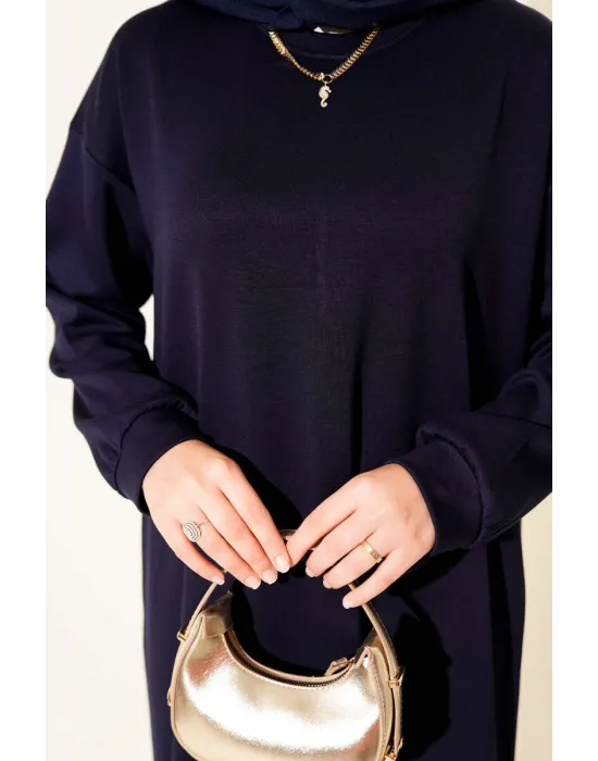 Loyşa Salaş Elbise Lacivert