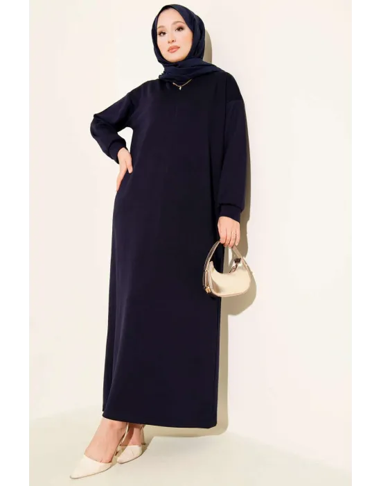 Loyşa Salaş Elbise Lacivert