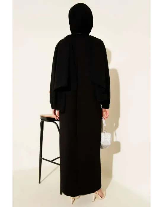 Loyşa Salaş Elbise Siyah