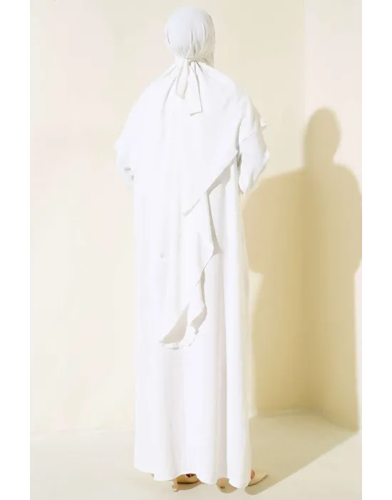 SULTAN MODEL GENİŞ PEÇELİ FERACE TAKIM