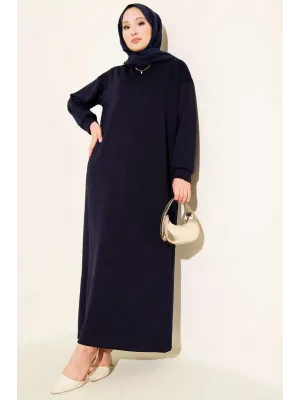 Loyşa Salaş Elbise Lacivert