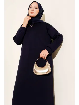 Loyşa Salaş Elbise Lacivert