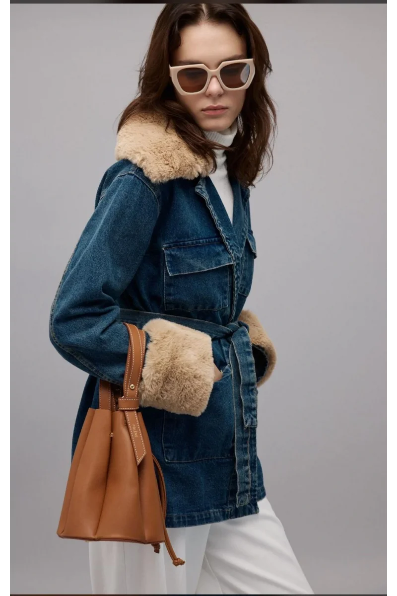 Henza Kürk Kot Ceket