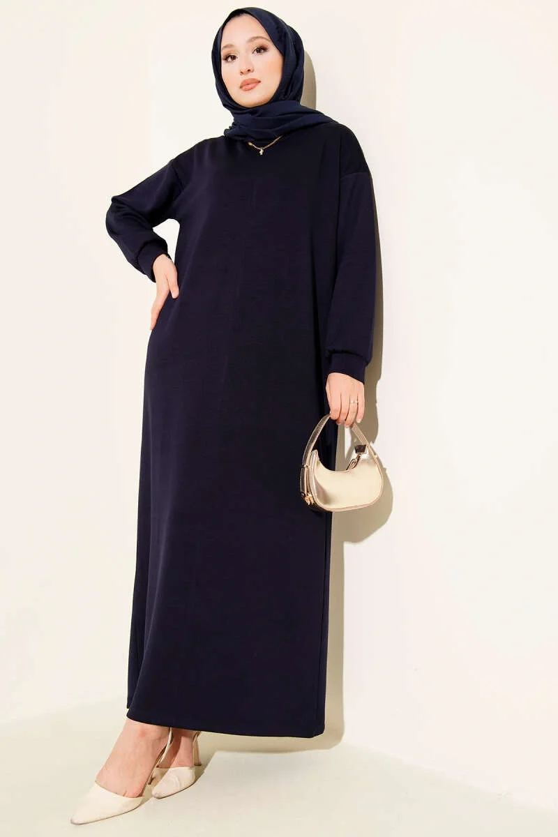 Loyşa Salaş Elbise Lacivert