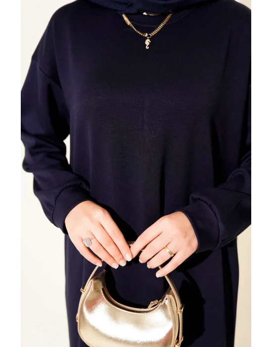 Loyşa Salaş Elbise Lacivert