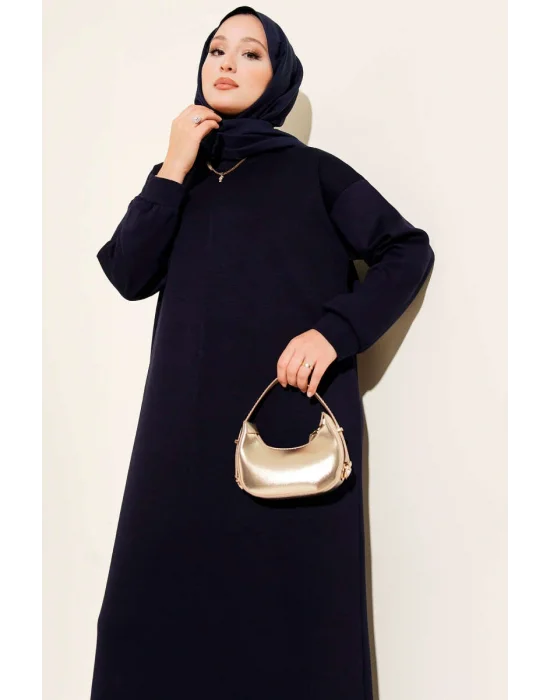 Loyşa Salaş Elbise Lacivert