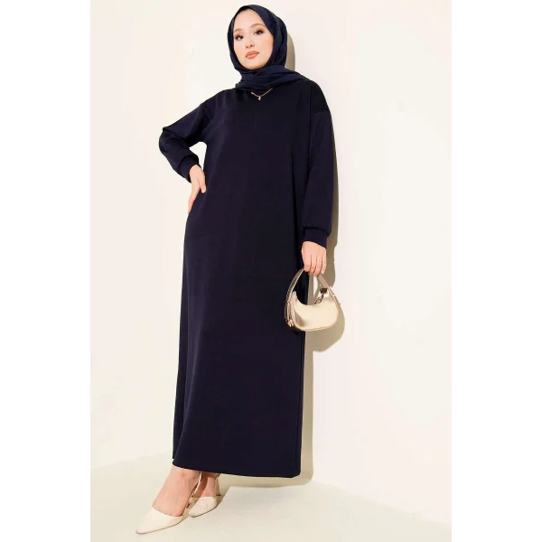 Loyşa Salaş Elbise Lacivert