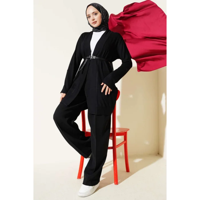 YAZGIMODA Düğmesiz Salaş Hırka