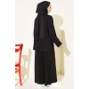 Bisiklet Yaka Basic İkili Takım Siyah