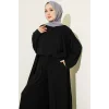 YAZGIMODA Hırkalı Basic Üçlü Takım Siyah