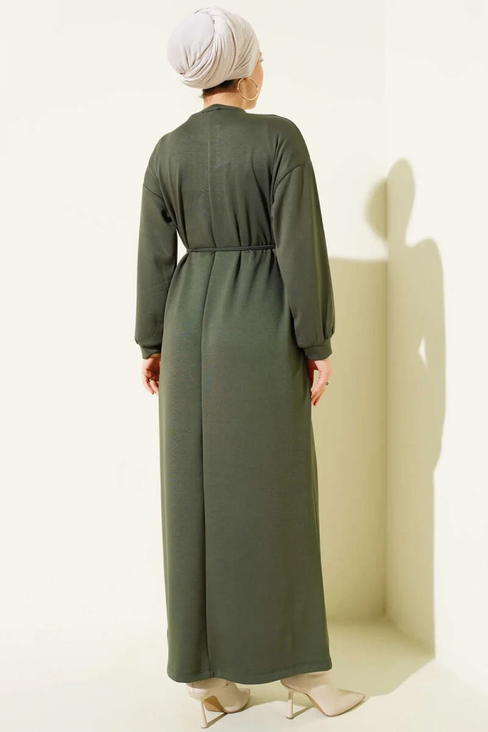 Loyşa Salaş Elbise Haki