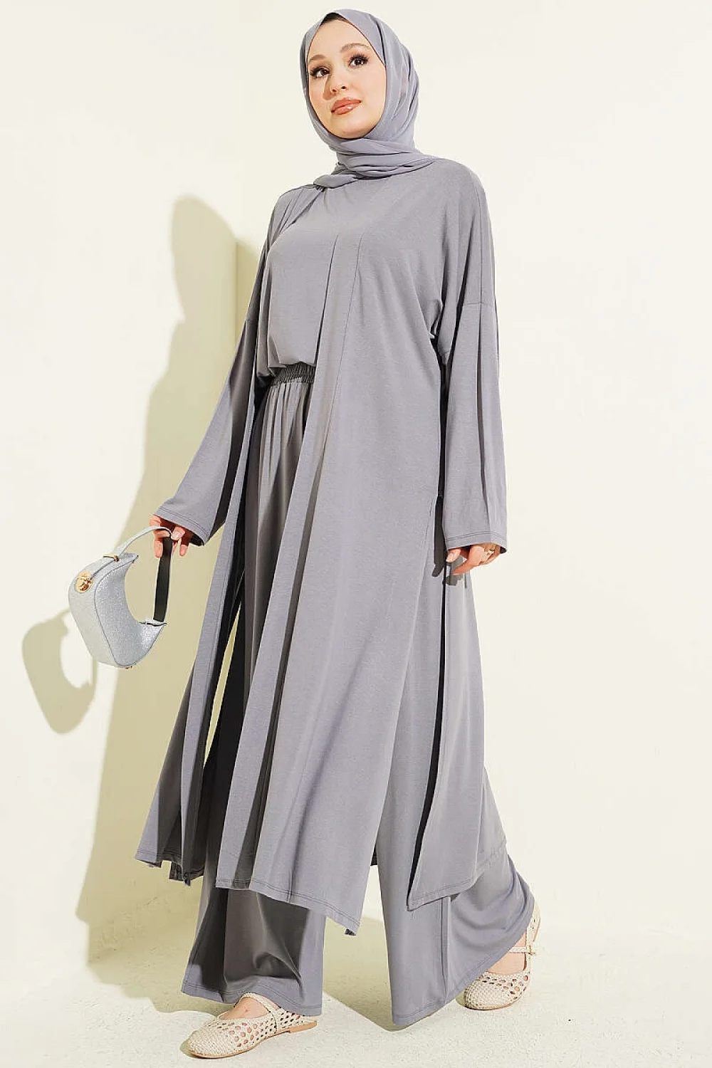 YAZGIMODA Hırkalı Basic Üçlü Takım