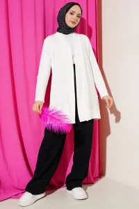 YAZGIMODA Düğmesiz Salaş Hırka