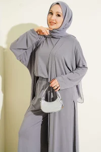 YAZGIMODA Hırkalı Basic Üçlü Takım