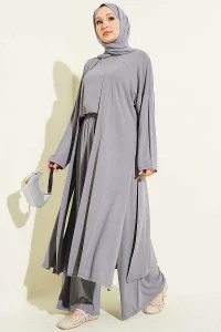 YAZGIMODA Hırkalı Basic Üçlü Takım