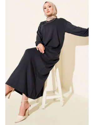 Loyşa Salaş Elbise Füme