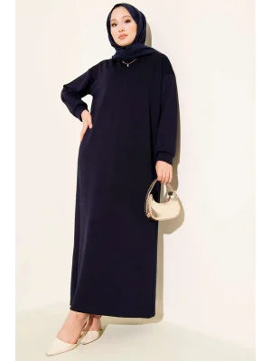 Loyşa Salaş Elbise Lacivert