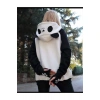 Kadın Siyah Beyaz Panda Sweatshirt