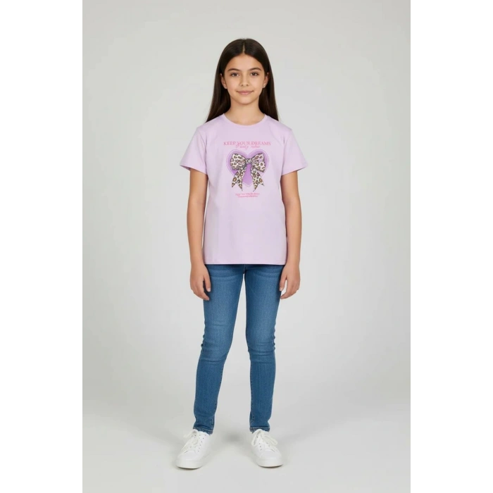 10-13 Yaş Çocuk Tişört Lila - 7250200.1576.