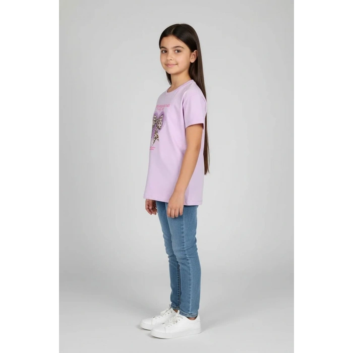 10-13 Yaş Çocuk Tişört Lila - 7250200.1576.