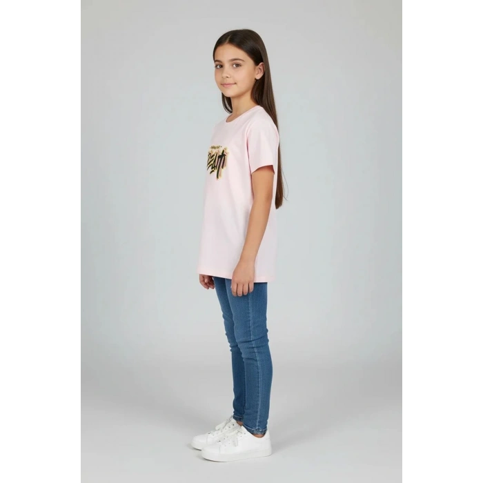 10-13 Yaş Çocuk Tişört Pembe - 7250160.1576.