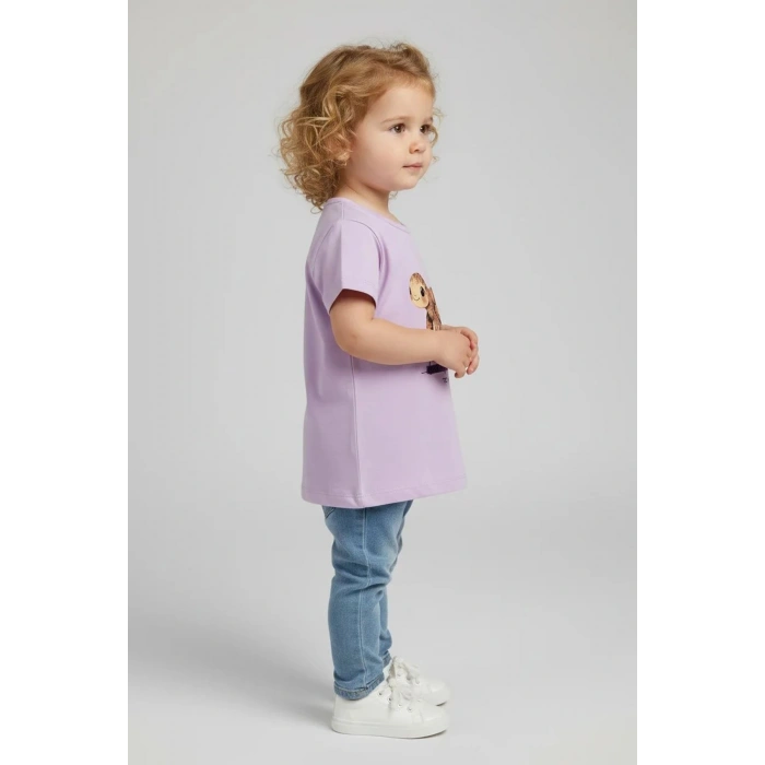 2-5 Yaş Çocuk Tişört Lila - 5254119.1576.