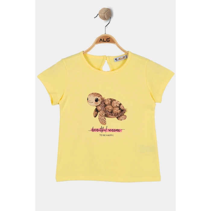 2-5 Yaş Çocuk Tişört Sarı - 5254119.1576.