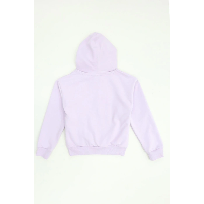 2 İp Şardonsuz Penye Sweat 5-8 Yaş Lila - 6264271.1576.