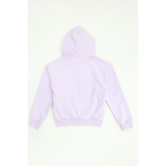 2 İp Şardonsuz Penye Sweat 5-8 Yaş Lila - 6264271.1576.