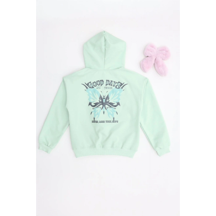 2 İplik 10 13 Yaş Kompak Fermuarlı Sweat Mint - 7264277.1576.