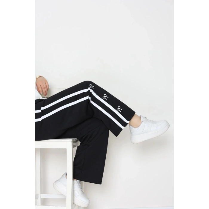 2 İplik Büyük Beden Eşofman Altı Siyah - 52178.1005.