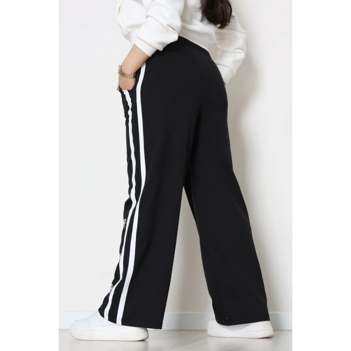 2 İplik Büyük Beden Eşofman Altı Siyah - 52178.1005.