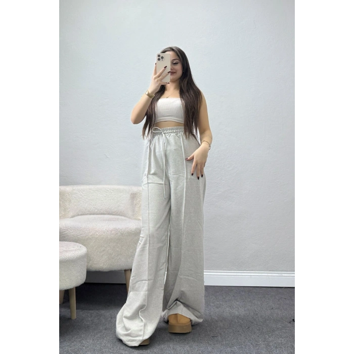 2 İplik Eşofman Altı Gri - 52027.1857.