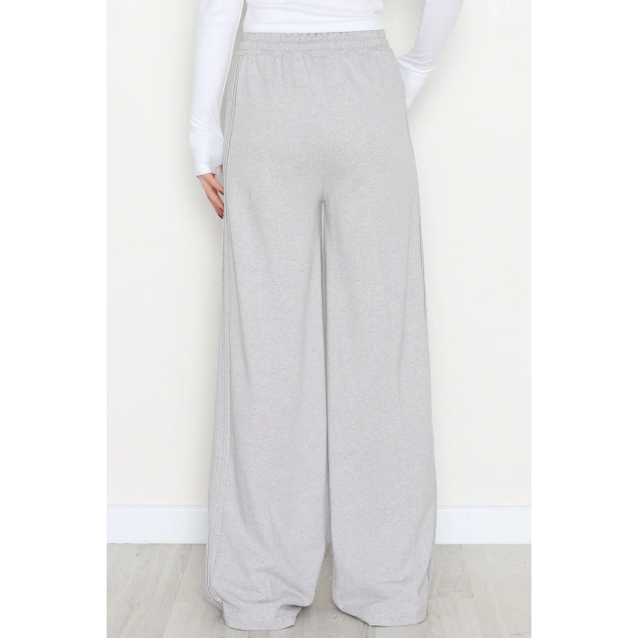 2 İplik Eşofman Altı Gri - 52048.1857.