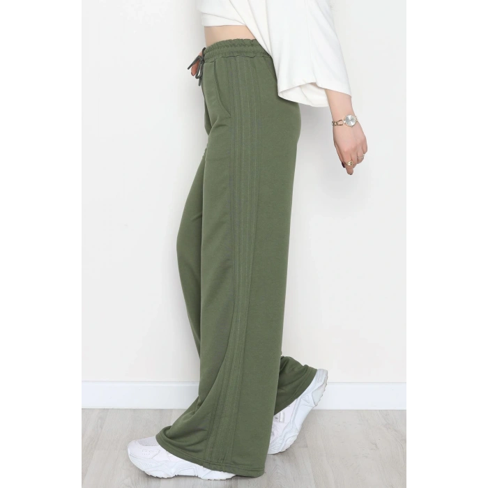 2 İplik Eşofman Altı Haki - 52048.1857.