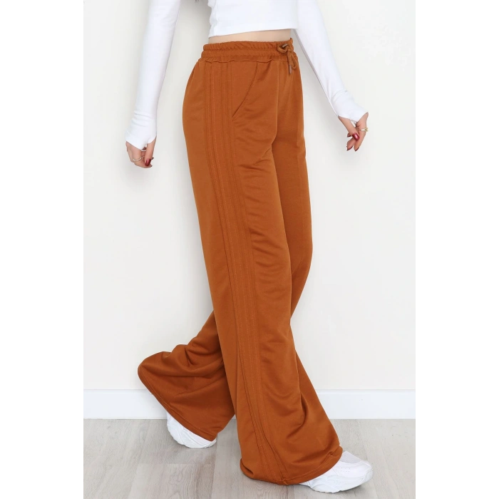 2 İplik Eşofman Altı Kahve - 52048.1857.