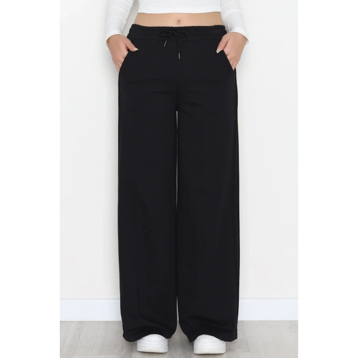 2 İplik Eşofman Altı Siyah - 52048.1857.