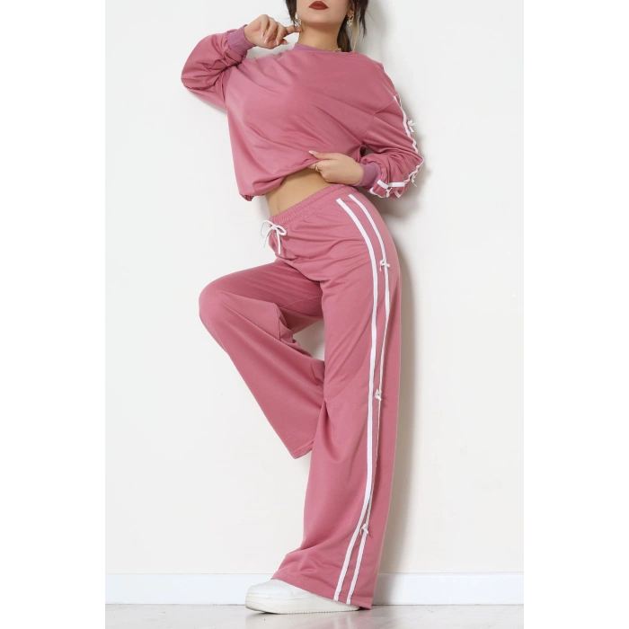 2 İplik Eşofman Takımı Gülkurusu - 50788.1857.