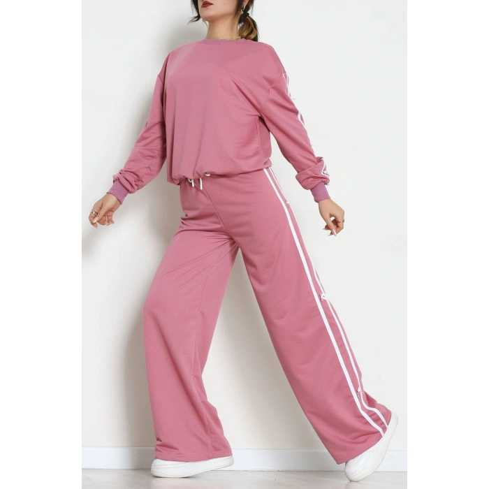 2 İplik Eşofman Takımı Gülkurusu - 50788.1857.