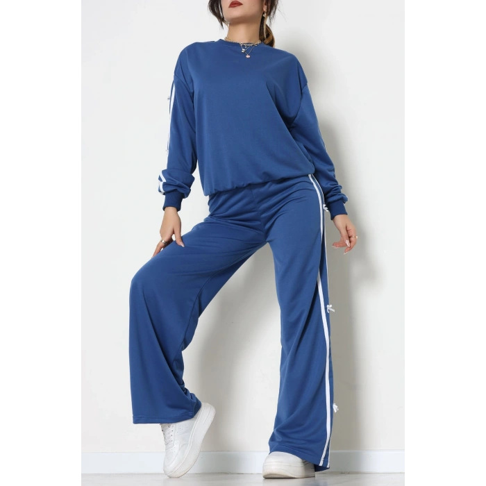 2 İplik Eşofman Takımı İndigo - 50788.1857.